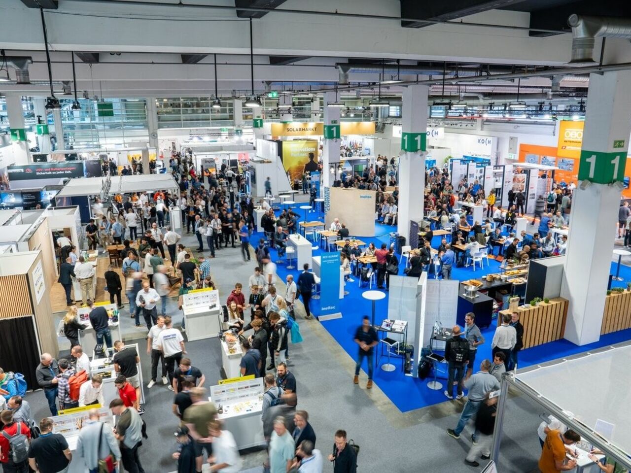 Steigende Ausstellerzahl an der Ineltec